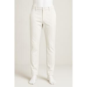 Dunning Mens Golf Pants Light Gray Stretch Performance Chino 38x35 big and tall